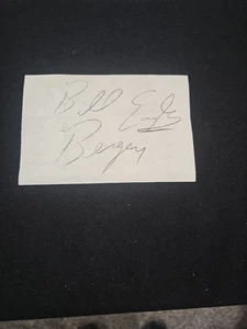 Bill Bergey Signed 4x6 Autographed Eagles NFL - Picture 1 of 4