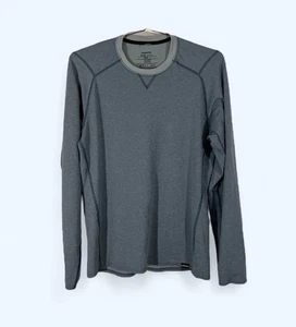 PATAGONIA CAPILENE 2 BASE LAYER MENS LARGE POLARTECH BLUE - Picture 1 of 5