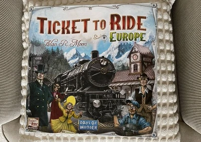 Ticket to Ride Europe Boardgame by Alan R. Moon Days of Wonder Edition - Image 1 of 4