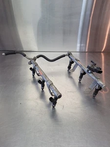 06-10 Ford Explorer Mountaineer 4.0L SOHC Fuel Injection Rail w/ Fuel Injector - Bild 1 von 11
