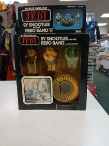 Vintage 1983 Star Wars RotJ Sy Snootles & Rebo Band Box Set, Unpunched, NIB - Picture 1 of 7