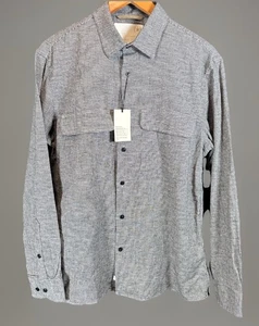 ✨Nuevo con etiquetas Camisa Banana Republic BR/HTG Cápsula Para Hombre’s M Algodón a Cuadros Abotonada✨ - Imagen 1 de 12