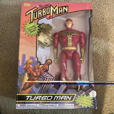 Figura de acción Funko 80-618 Talking Turbo Man Jingle All The Way Foto 1 de 4