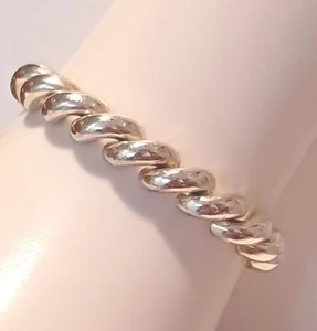 Jtv San Marco Bracelet... Made In Italy... Sterling Silver... 7.25 Inches... - Picture 1 of 6