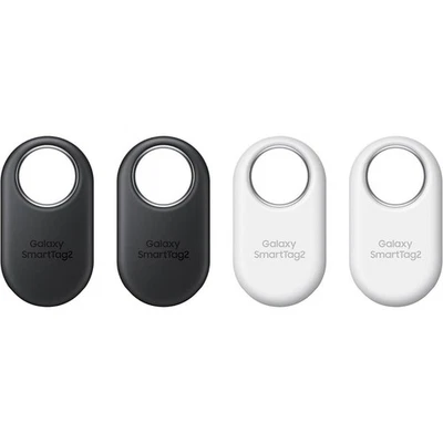 4x Samsung SmartTag2 Bluetooth Tracker 500 giorni batteria IP67 2x nero, 2x bianco - Immagine 1 di 4