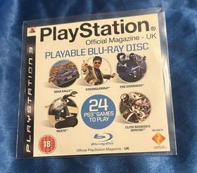 Playstation UK magazine #13 PS3 Blu-Ray insert 24 Games  - The darkness, Jericho