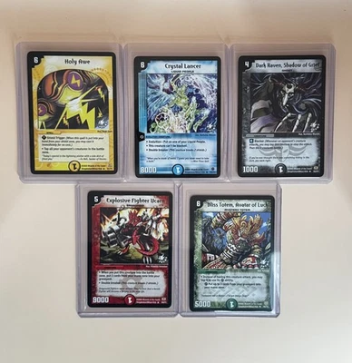 WOTC Duel Masters - Kelloggs Promo Cards FULL SET DM01 TCG Trading Cards - Image 1 of 4