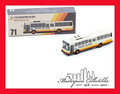SEP 2025 Masterpiece #71 SINGAPORE UD BUS (950) 1:110 Diecast Model Car - Image 1 of 4