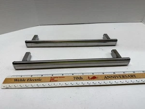 Char-Broil Classic Grill Model 463252114 12" Door Handles (2) from 6 Burner USED - Picture 1 of 5
