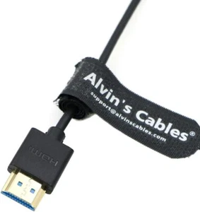 Video Shield Cable for Atomos Ninja V Monitor 8K 2.1 HDMI 45cm SYNC 0-Delay UK - Picture 1 of 6