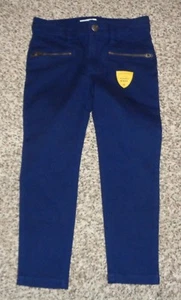 Girls Cat & Jack Navy Blue Pants School Uniform Adjustable Waist Size 4 NEW - Picture 1 of 3