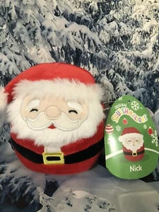 Peluche Squishmallows Navidad Papá Noel 4” Nuevo Con Etiquetas + ¡Regalos Gratis! - Imagen 1 de 10