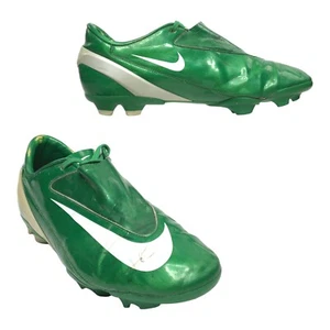 Botines Nike Steam II FG verde pino/blanco 317730-311 fútbol 2008 talla EE. UU. 13 - Imagen 1 de 10