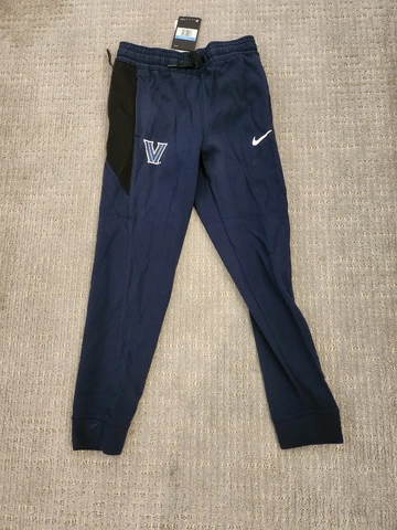 Nike Dry Villanova Wildcats Basketball Showtime Pant Boys M CQ0307 Navy Blue Cover
