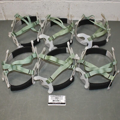 (6) Suspensión de sombrero duro de fibra metálica Honeywell 3RW4, trinquete P2N P2hn, 8 puntos Foto 1 de 4