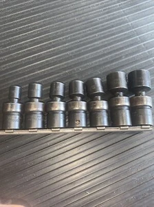 Snap-On IPF-Series 3/8" Drive 7pc, 6 Pt SAE Impact Swivel Socket Set BN2579 - Picture 1 of 4