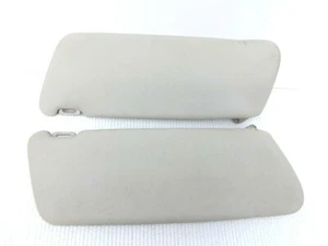 1970 Mercedes-Benz 220D diesel L&R sun visors sun visor pair OEM off white - Picture 1 of 12