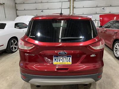 13-16 FORD ESCAPE REAR TRUNK DECKLID MANUAL LIFT GATE RUBY RED PAINT RR - Изображение 1 из 4