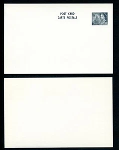 LOT 75160  CANADA UX106a  POSTAL STATIONERY CARD CENTENNIAL QUEEN ELIZABETH - Picture 1 of 1