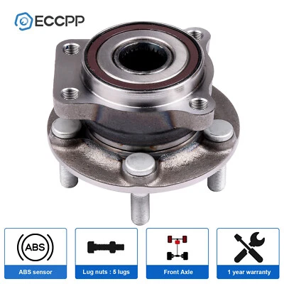 Conjunto de cojinete de cubo de rueda delantera de 1 pieza para Subaru Legacy Outback 2005 2006-2014 Foto 1 de 4