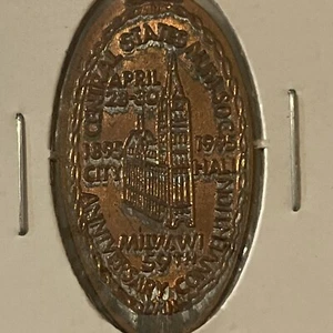 Central States Numismatic Society Penny alargado 1995 Milwaukee 59ª Convención - Imagen 1 de 12