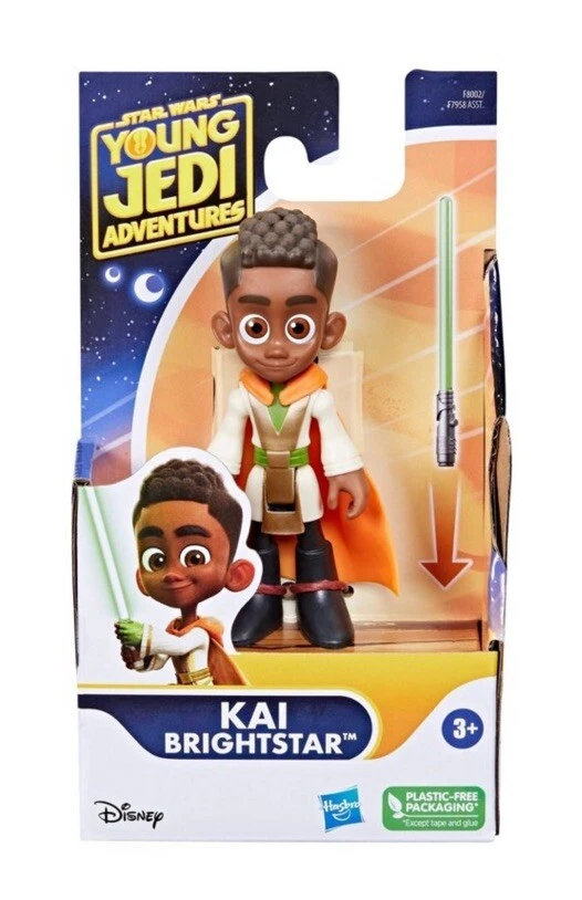 Star Wars Young Jedi Adventures KAI BRIGHTSTAR 3-Inch Action Figure - NEW - Imagem 1 de 1