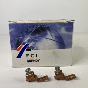 100x BURNDY KLU35 Scrulug 14-6 Kupfer Lug Bolt Draht Leiter 387086 - Bild 1 von 3