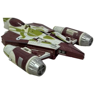 Transformers Star Wars Crossovers Jedi Starfighter To Kit Fisto Hasbro Used - Image 1 of 4