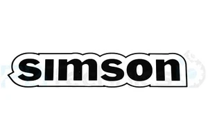 2x Aufkleber Tank Simson S51 S50 S70 S53 S83 Schwarz MATT 10 cm V1 - Bild 1 von 1