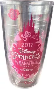 Disney Princess 2017 1/2 Marathon Tervis Cup 16 OZ RunDisney - Imagen 1 de 4