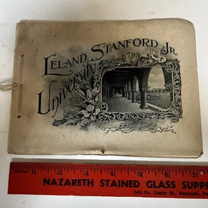 RARE VINTAGE 1800’s LELAND STANFORD JR JUNIOR UNIVERSITY PHOTO GRAVURES OLD - Picture 1 of 12
