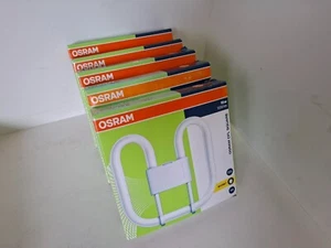 5 Stück Kompaktleuchtstofflampen, CFL Square 16W, 2 Pin, Osram, neu - Picture 1 of 2