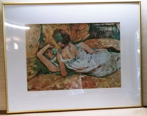 Henri De Toulouse-Lautrec freinds vintage 22x28 printed by maestri della pittura - Picture 1 of 2