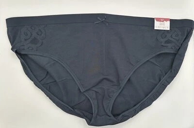 Bragas/bragas Lane Bryant cacique algodón hipster 18/20 liso azul marino sexy cómodas Foto 1 de 4