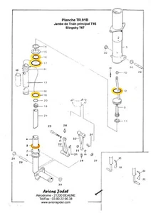 SLINGSBY T67 MAIN LANDING GEAR SEALS KIT - Picture 1 of 1