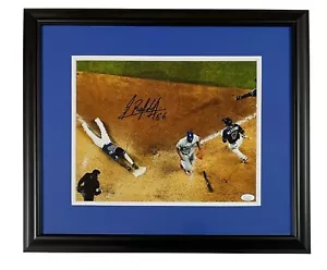 RANDY AROZARENA Autograph SIGNED 11x14 W.S. PHOTO FRAMED T.B.RAYS JSA WITNESS - Picture 1 of 8