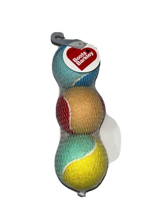 3 Pack Set Of Rubber Fetch Dog Ball Toys Boots & Barkley NEW - Picture 1 of 3