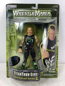 1999 WrestleMania Road Dogg TitanTron Live Series 2 Action Figure NIP MOC Smack - Picture 1 of 12