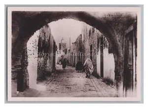 Tunis / Tunesien - Gasse Personen Gebäude - Altes Foto 1930er - Picture 1 of 2