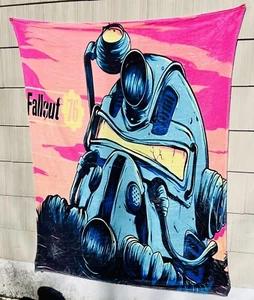 Fallout 76/EXTRA LARGE/Plush Blanket/Almost 80in x 60in/Vibrant Colors - Picture 1 of 1