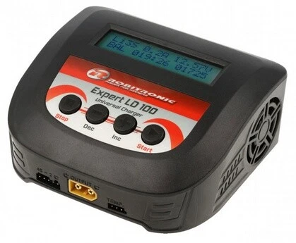 LCD-Ladegerät LD100 für LiFePo4-LiPo-LiIon-NiCd-NiMH-NiCd Akkus - Bild 1 von 1