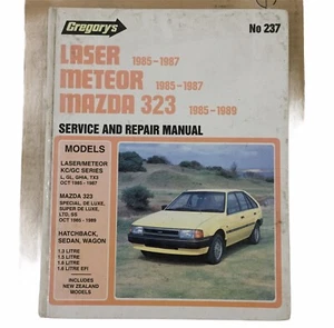 Gregorys Laser Meteor Maxda 323 Service And Repair Manual No 237 - Picture 1 of 12