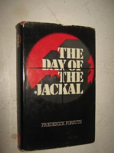 SPY THRILLER LIBRO TAPA DURA DÍA DEL CHACAL FREDERICK FORSYTH HUTCHINSON 1971 - Imagen 1 de 1