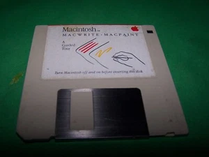 Macintosh MacWrite MacPaint A Guided Tour Disk auf 400K Disk - Bild 1 von 1