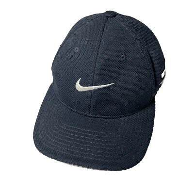 Nike Golf Hat Cap Blue Swoosh Logo Fitted Size L/XL Streetwear Golfing Dad Sport - Image 1 of 4