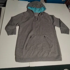 Style&co sport petite gray pullover hoodie PM women's - Picture 1 of 6