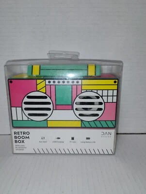 Wireless Bluetooth Speaker Retro Boom Box Brand Dan Adora New  - Image 1 of 4