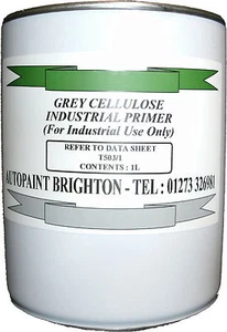 Primer industrial gris celulosa construcción alta 3,75 L - Imagen 1 de 1