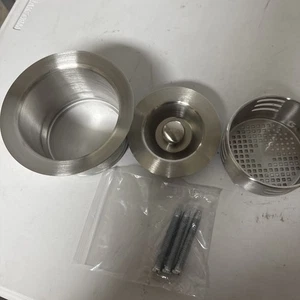 Blanco 441232 Flangia di Smaltimento 3 in 1 Acciaio Inox - Foto 1 di 6