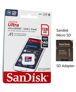 SanDisk Ultra Micro SD 32GB 64GB 128GB Class 10 High Speed Memory Card & Adapter - Picture 1 of 59